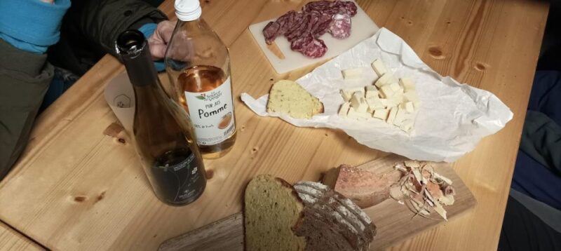 Private Snowshoeing Trip and Private Aperitif Dinner - Returning With Snowshoes
