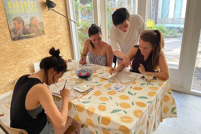 Private Souvenir Creation in Dutch Delft Blue From Netherlands - Ceramic Painting Workshop