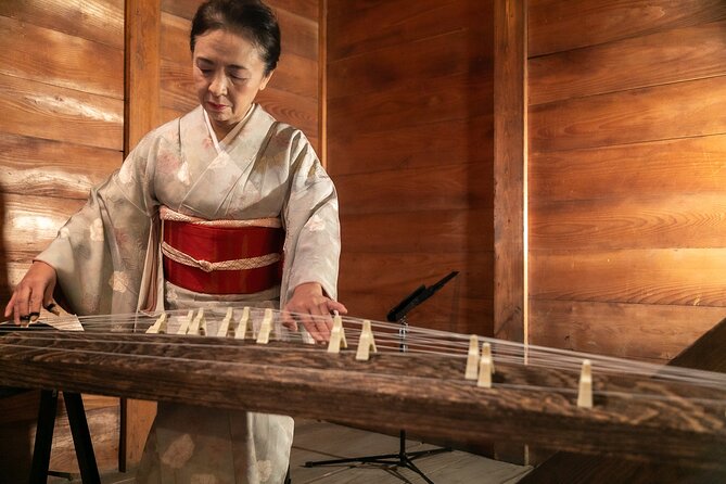 Private Spa of Shinoryu Kodo and Traditional Japanese Music - Confirmation and Booking