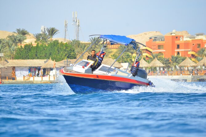 Private Speed Boat to DOLPHINS House & Water Activities -Hurghada - Pricing and Duration