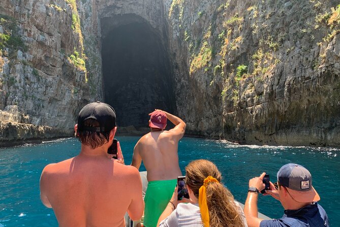 Private Speedboat For Visit Island, Big Cave & Beach On Karaburun - Key Points