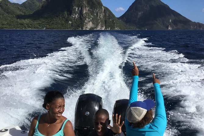 Private Speedboat Soufriere Tour, Mud Bath, Waterfall & Beach Time - Exploring Soufrieres Attractions