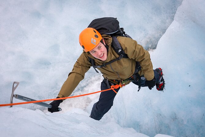 Private Summer Ice Cave & Ice Climbing - 20 Shot Photo Package - Key Points