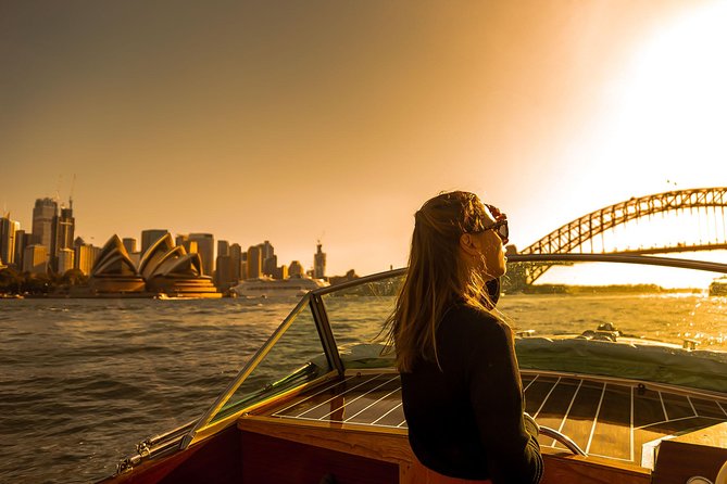 Private Sunset Cruise on Sydney Harbour for up to Six Guests - About Sydney Luxury Cruise