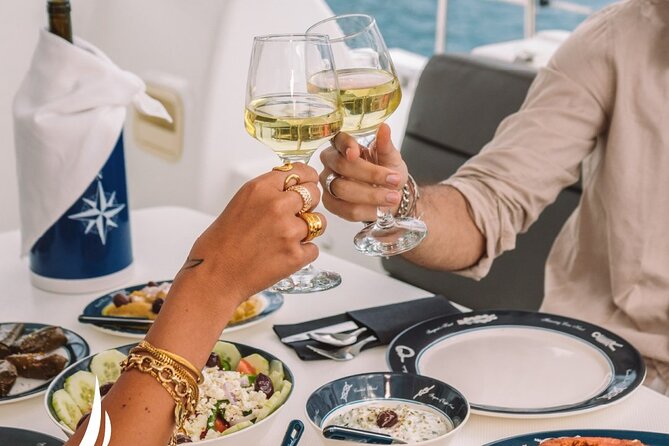 Private Sunset Cruise With Full Greek Dinner - Dining Experience