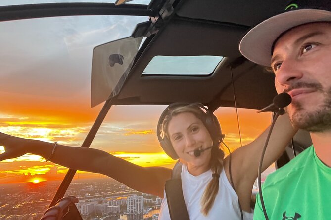 Private Sunset Ft. Lauderdale to Miami Beach Helicopter Tour - Included Amenities and Services