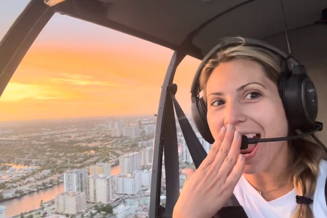Private Sunset Ft. Lauderdale to Miami Beach Helicopter Tour - Weight Restrictions and Accessibility