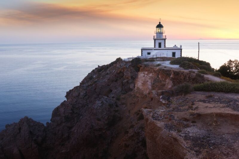 Private Sunset Inland Fishing Tour With Seafood Dinner - Iconic Akrotiri Lighthouse