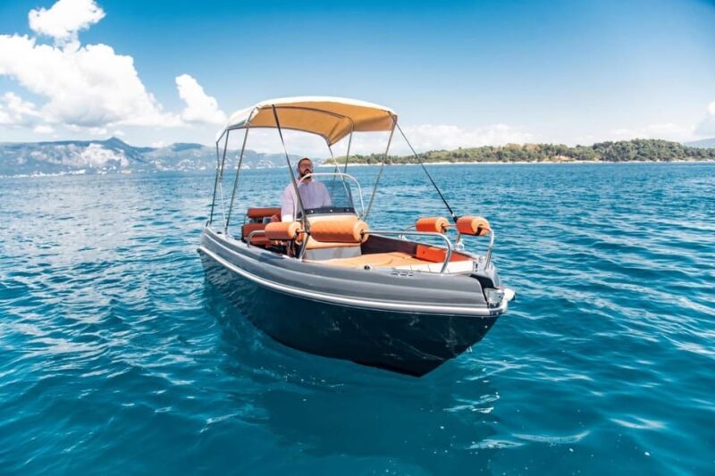 Private Sunset Tour Around Corfu Town With Flash Boat - Boat Details