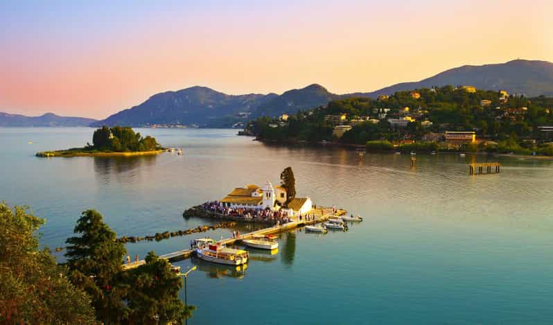 Private Sunset Tour Around Corfu Town With Victoria Boat - Departure and Stops