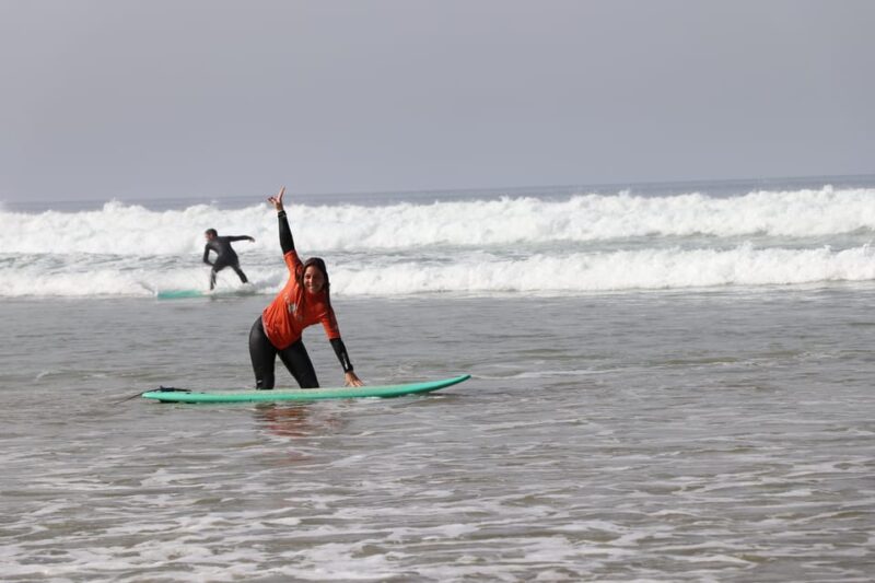 Private Surf Class With Photoshoot in Caparica - Included Gear and Safety