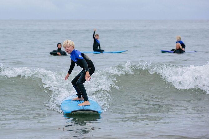 Private Surf Lesson in Morro Bay - Surfboard and Wetsuit Included