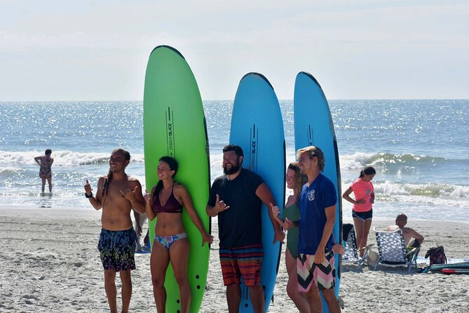 Private Surf Lessons in Myrtle Beach - Included Equipment and Services