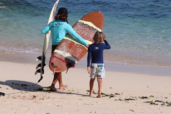 Private Surf Lessons in Padang Padang - Uluwatu - Bali - Surfboard and Rash Guard Provided