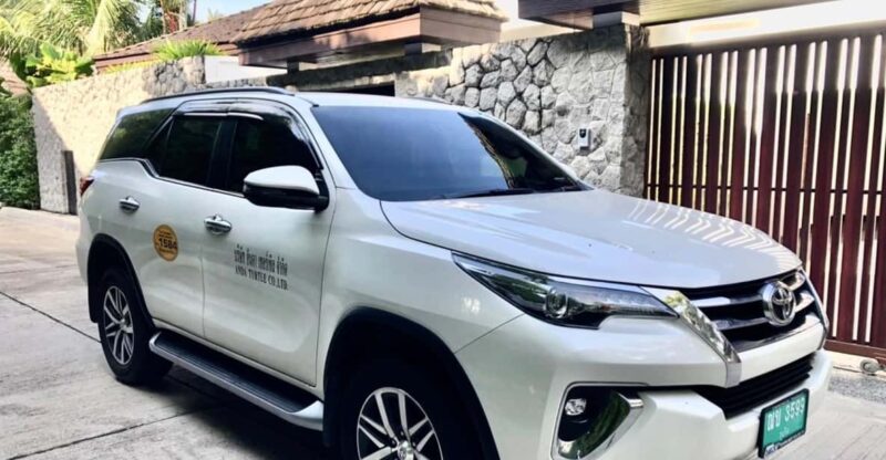 Private Taxi HKT Phuket Airport to Patong Hotel - Key Points