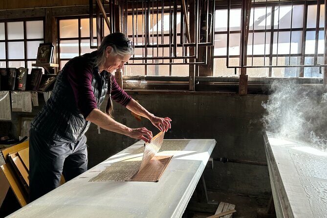 Private Taxi: Washi-Making & Gold Leaf, Acclaimed Sake in Ehime - A Balanced, Relaxed Pace