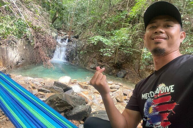 Private Telaga Tujuh Waterfalls and Hidden Blue Pool - Key Points