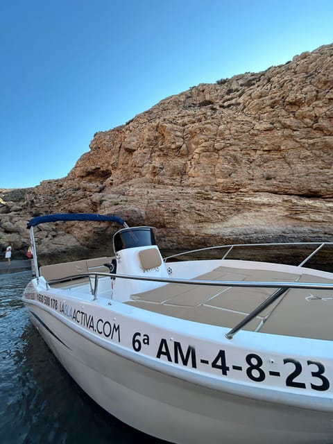 PRIVATE TOUR 2 or 3h - Playa De Los Muertos, Cala De Enmedio - Boat Features