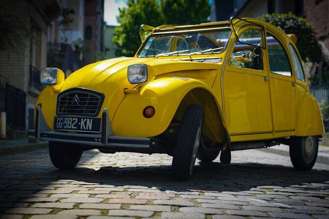 Private Tour 2CV Paris Secret 2H - Booking Information