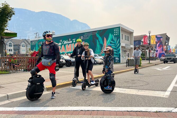 Private Tour by Car From Vancouver to Squamish With E-Scooters - Discovering Squamishs Outdoor Wonders
