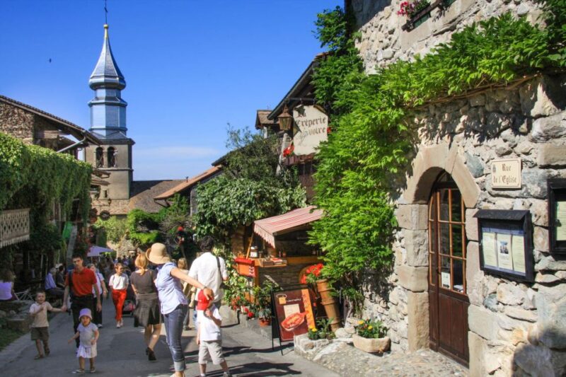 Private Tour From Geneva to the French Riviera - Visiting the Yvoire Castle