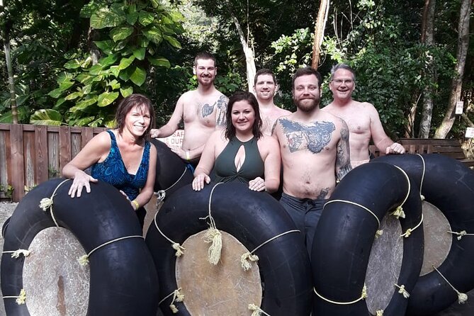 Private Tour From Montego Bay to Ocho Rios Blue Hole Tubing and Shopping - Diving Into the Crystal-Clear Waters