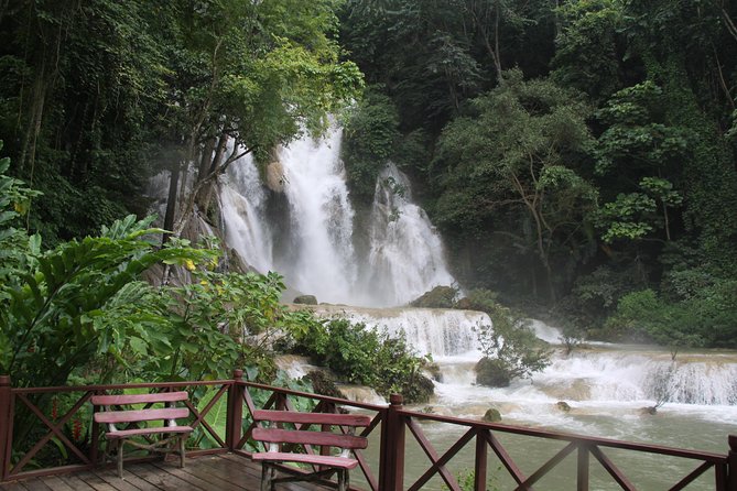 Private Tour Full-day Morning Market, Villages and Scenic Kuang Si Waterfall - Swimming at Kuang Si