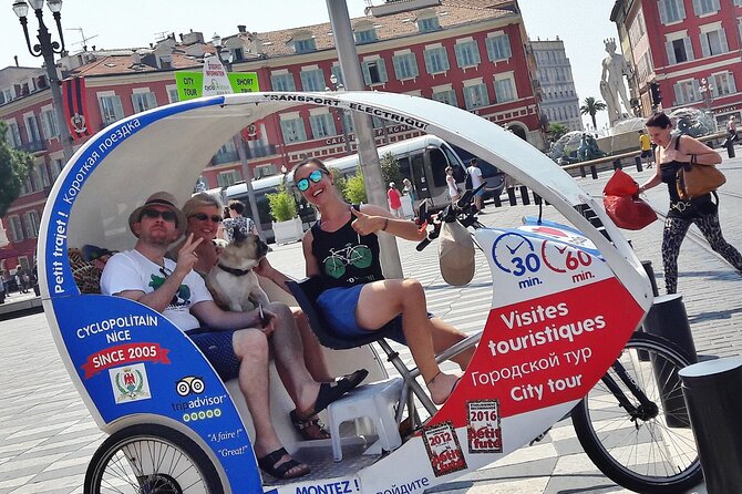 Private Tour Guide of Nice in Electric Taxibikes - Flexible Meeting and Pickup Options