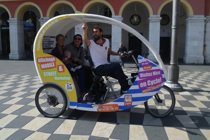 Private Tour Guide of Nice in Electric Taxibikes - Tailor-made Visits and Desires