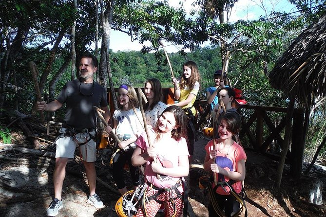 Private Tour: Jungle Adventure at Punta Laguna Nature Reserve - Canoeing and Cenote Rappelling