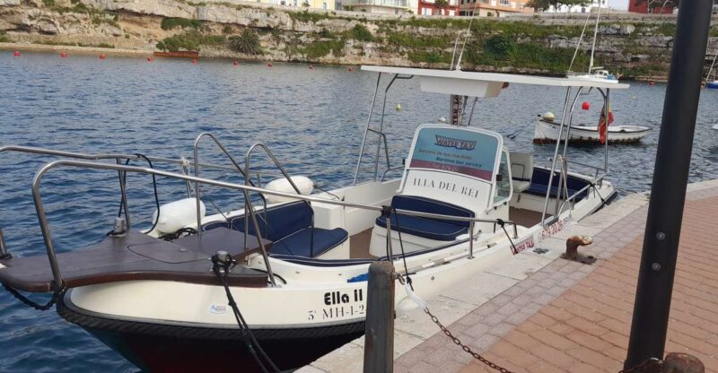 PRIVATE TOUR Maritime Taxi Service Inside the Port of Maò - Key Points