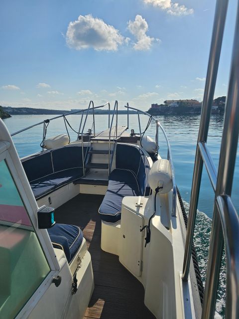 PRIVATE TOUR Maritime Taxi Service Inside the Port of Maò - Experience Features