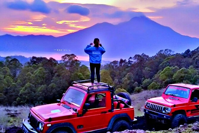 Private Tour: Mount Batur Sunrise Jeep, Black Lava & Waterfall - Scenic Jeep Ride