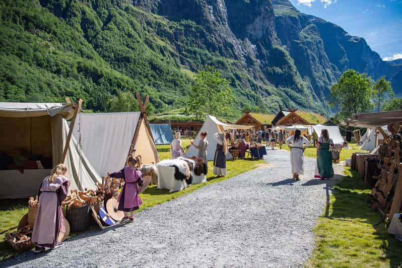 Private Tour-Nærøyfjord Cruise Viking Village & Flåm Railway - Key Points