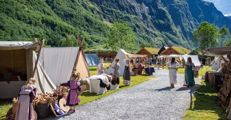 Private Tour-Nærøyfjord Cruise Viking Village & Flåm Railway - Viking History Experience