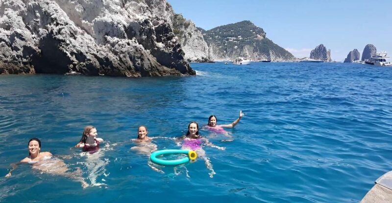 Private Tour of Capri Island by Boat With Classic Gozzo 3H - Key Points