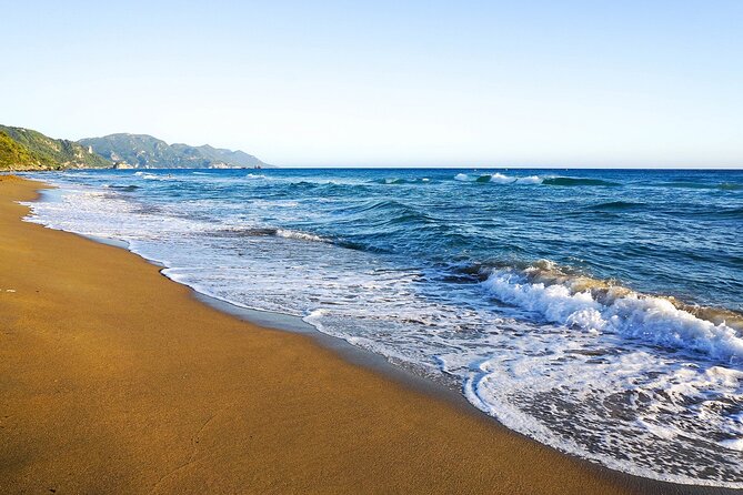 Private Tour of Corfu Beaches Paleokastritsa and Glyfada - Exploring Glyfada Beach