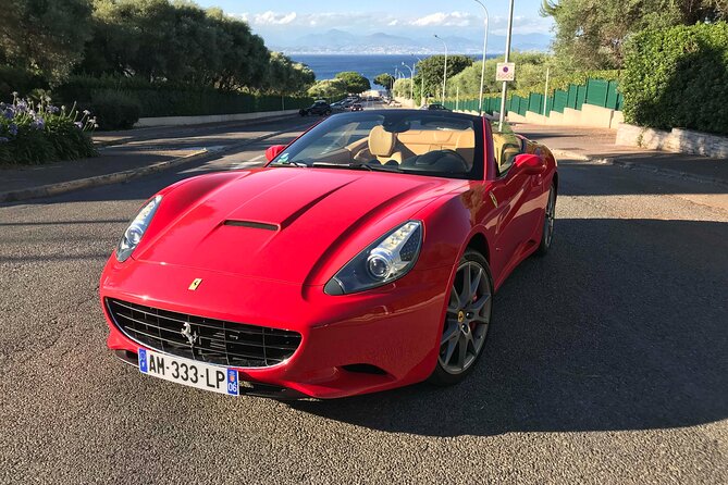 Private Tour of Juan Les Pins by Ferrari - Quick Points