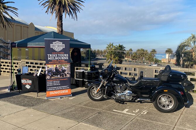 Private Tour of Melbourne in a Harley Davidson Trike - Guided Commentary