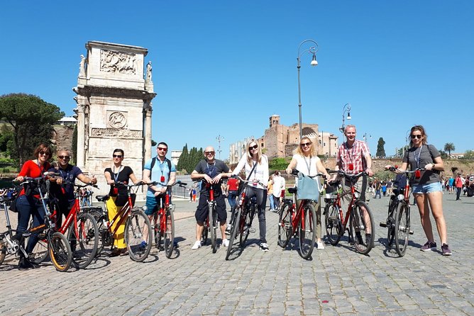 Private Tour of Rome by Bike - A Ride Around The Most Famous Places of Rome - Passing the Iconic Colosseum