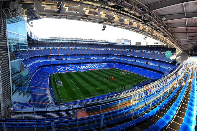 Private Tour: Santiago Bernabeu Stadium & Modern Madrid With Hotel Pick up - Exploring Santiago Bernabeu Stadium