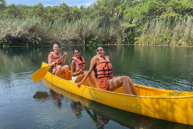 Private Tour Tankah 3 Zip Lines 3 Cenotes Canoe Snorkel Community - The Sum Up