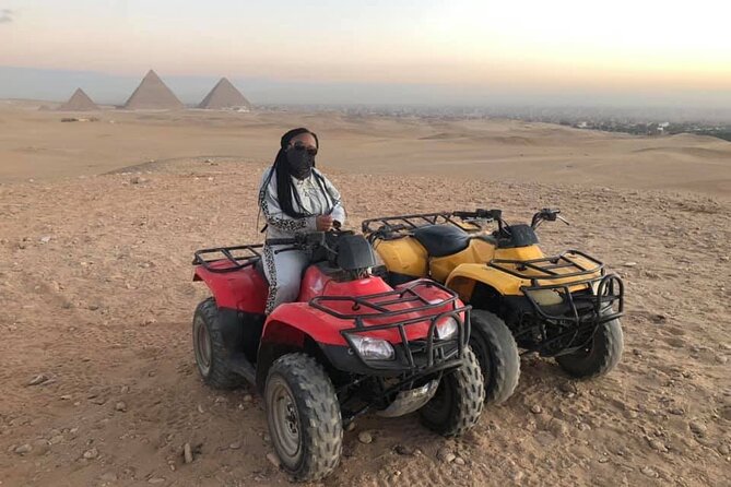 Private Tour to Giza Pyramids, Sphinx, Mummification Temple, ATVS - Included Experiences