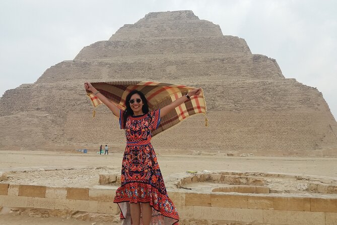 Private Tour to Giza Pyramids Sphinx Sakkara and Camel Ridding - Falafel Sandwich Inclusion