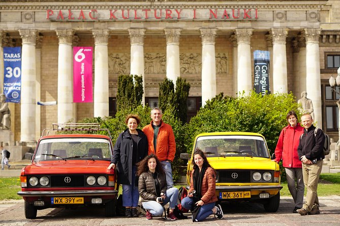 Private Tour: Warsaw City Sightseeing by Retro Fiat - Included in the Tour