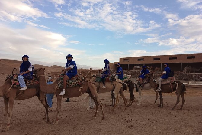 PRIVATE Tour With Dinner & Sunset With Camel to Desert Agafay - Customer Experiences