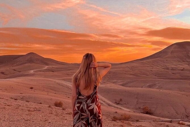 PRIVATE Tour With Dinner & Sunset With Camel to Desert Agafay - Booking Details