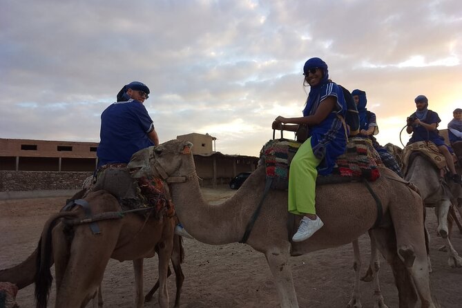 PRIVATE Tour With Dinner & Sunset With Camel to Desert Agafay - Logistics and Accessibility