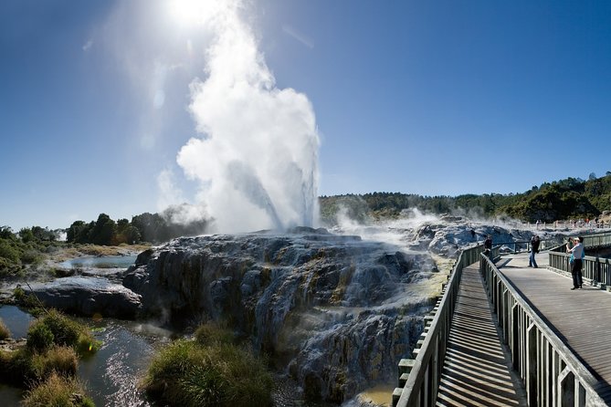 Private Tour[2 Days]: Te Puia & Waimangu Volcanic Valley Combo - End Point and Return