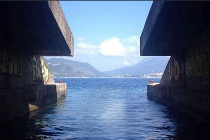 Private Tour:Blue Cave,Mamula Island, Submarine Tunnel, Our Lady of the Rock(3h) - Submarine Tunnel and Our Lady of the Rock